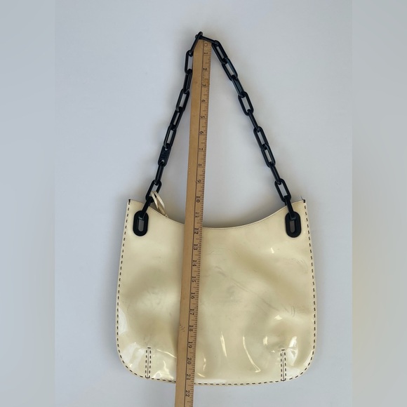Vtg Gucci Patent Leather Shoulder Bag *see pics and read description - Picture 9 of 14
